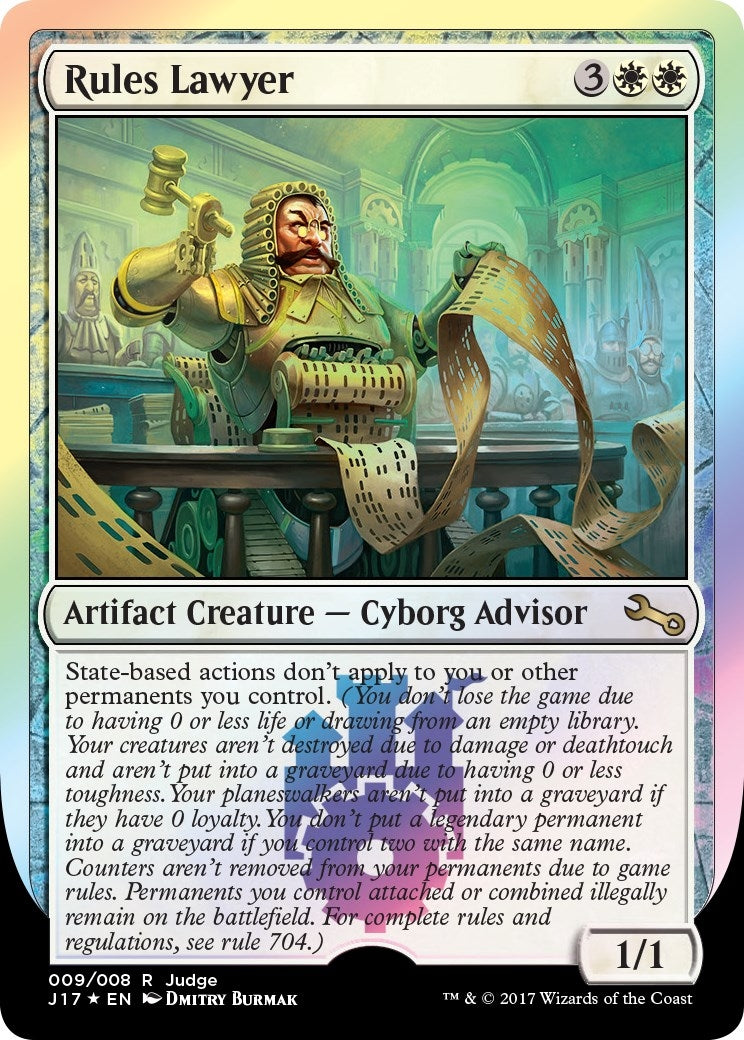 Rules Lawyer (9) [JDG]