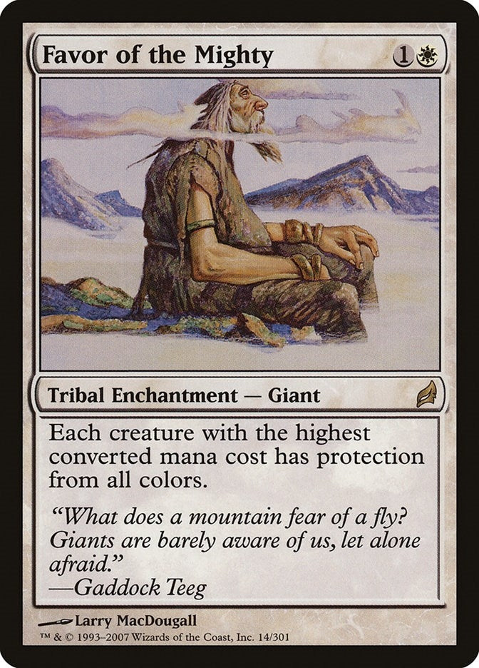 Favor of the Mighty (14) [LRW]