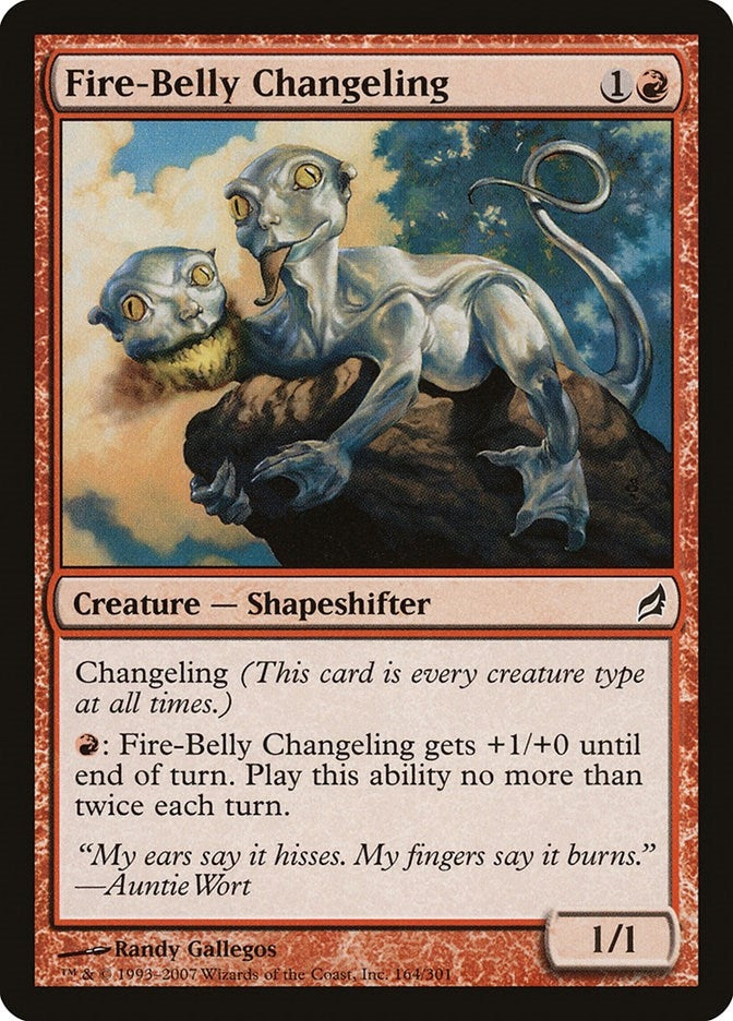 Fire Belly Changeling (164) [LRW]