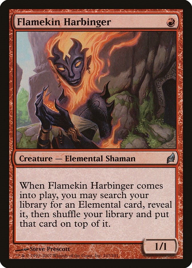 Flamekin Harbinger (167) [LRW]