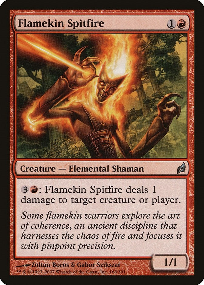 Flamekin Spitfire (168) [LRW]
