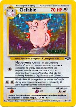 Clefable (Prerelease) (01/64) (WoTC Promo)