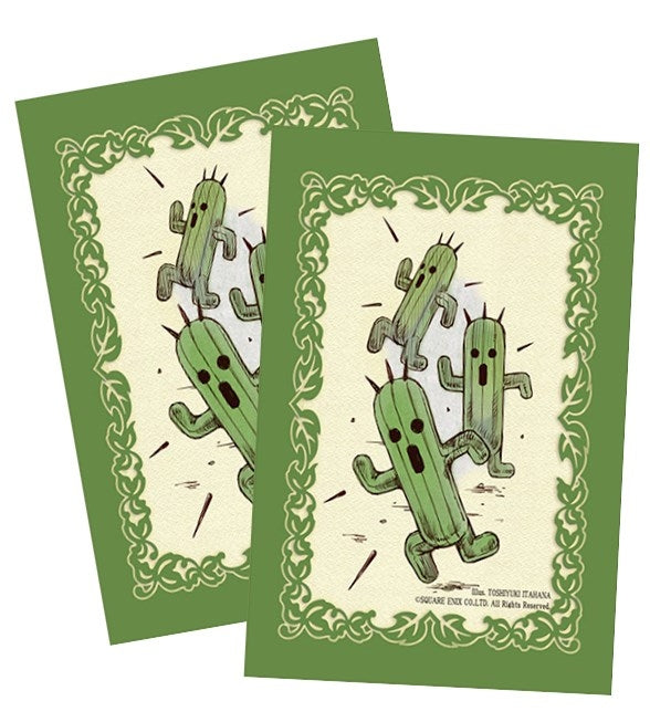 Image for Final Fantasy TCG: Chocobo's Crystal Hunt "Cactaur" Deck Protectors (60-Pack) - Card Sleeves