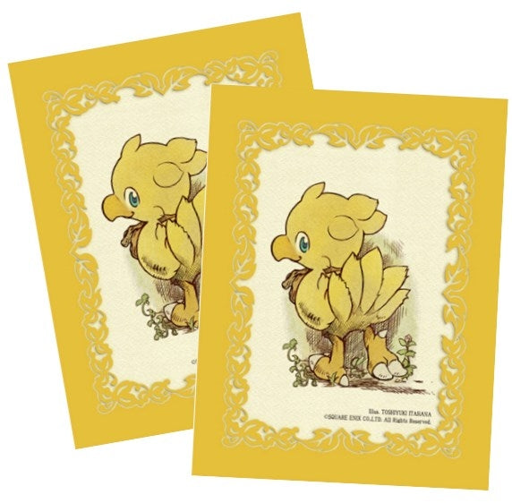 Image for Final Fantasy TCG: Chocobo's Crystal Hunt "Chocobo" Deck Protectors (60-Pack) - Card Sleeves