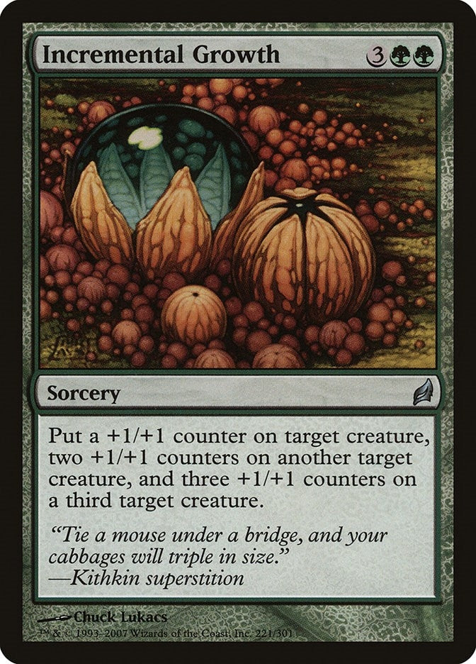 Incremental Growth [LRW]