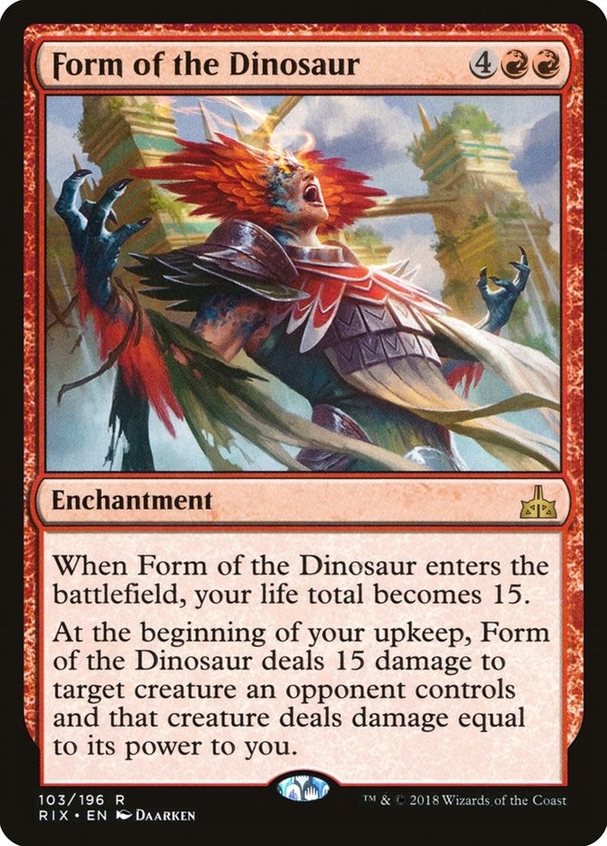 Form of the Dinosaur (103) [RIX]