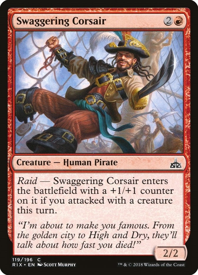 Swaggering Corsair (119) [RIX]