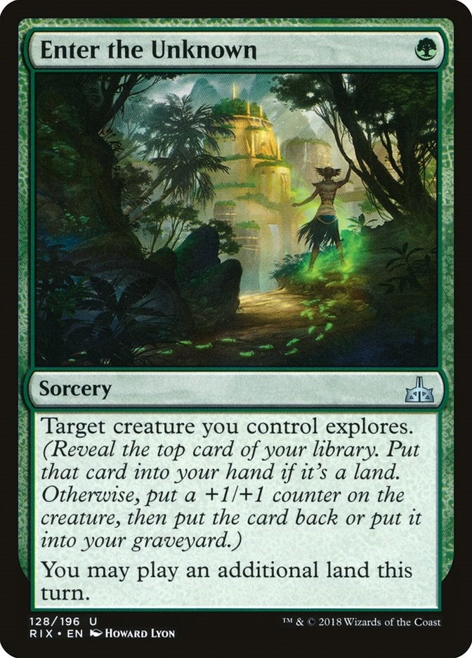 Enter the Unknown (128) [RIX]