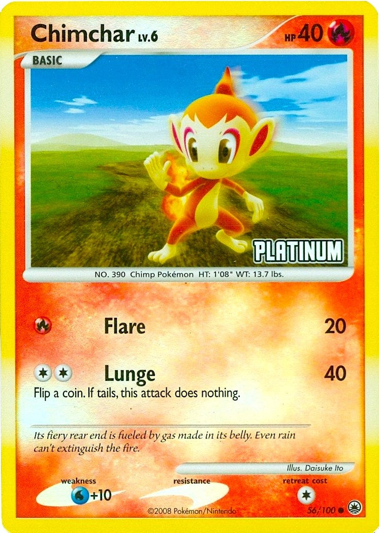 Chimchar 56 100 Platinum (056/100) [BKP]