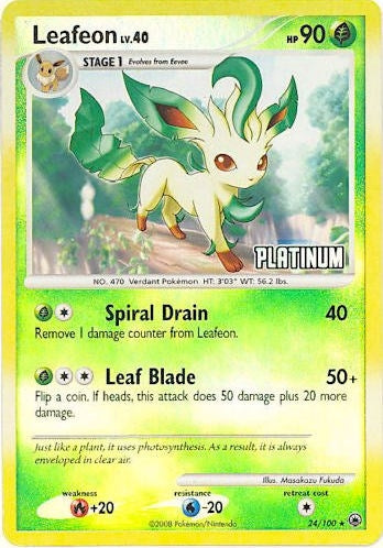 Leafeon 24 100 Platinum (024/100) [BKP]