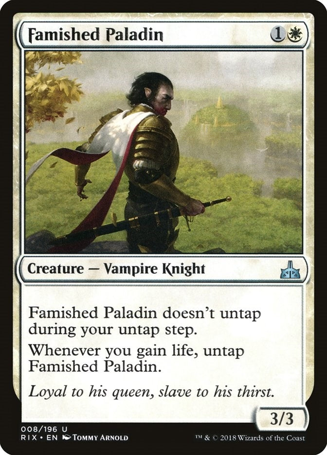Famished Paladin (8) [RIX]