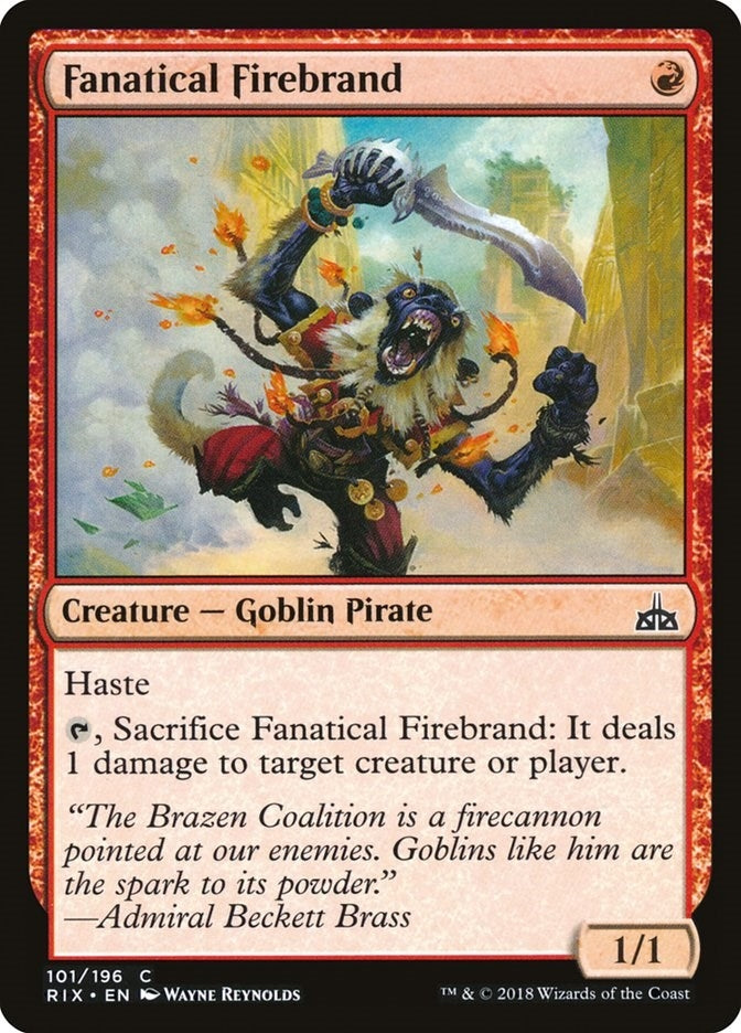 Fanatical Firebrand (101) [RIX]