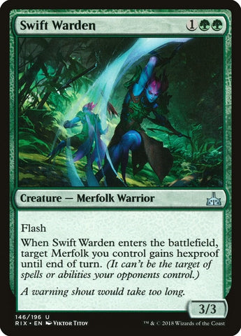 Swift Warden (146) [Rivals of Ixalan]