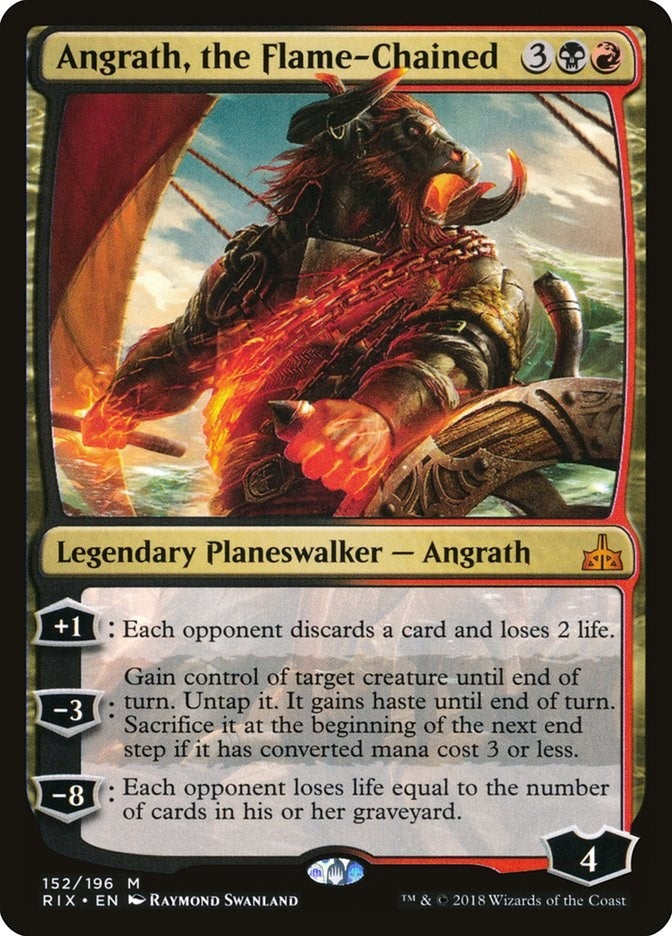 Angrath the Flame Chained (152) [RIX]