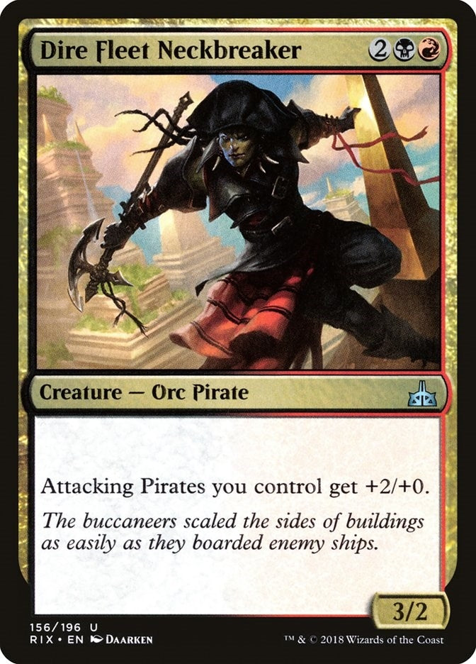 Dire Fleet Neckbreaker (156) [RIX]