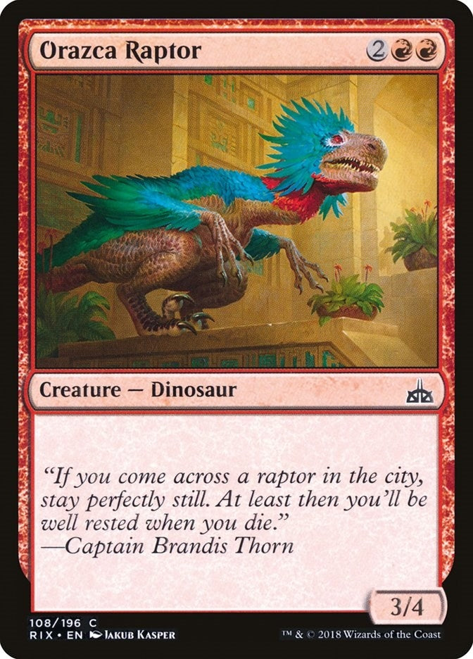Orazca Raptor (108) [RIX]