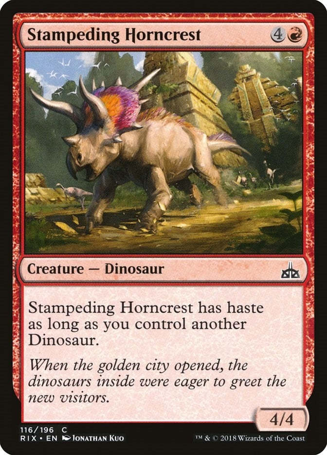 Stampeding Horncrest (116) [RIX]