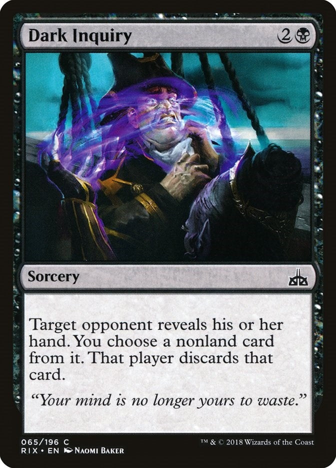 Dark Inquiry (65) [RIX]