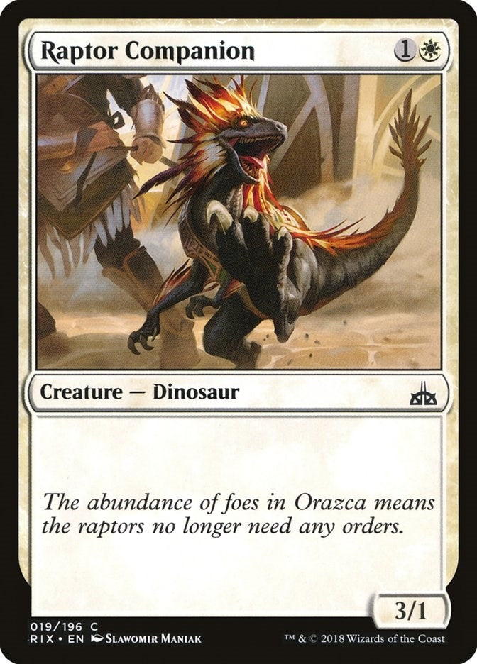 Raptor Companion (19) [RIX]