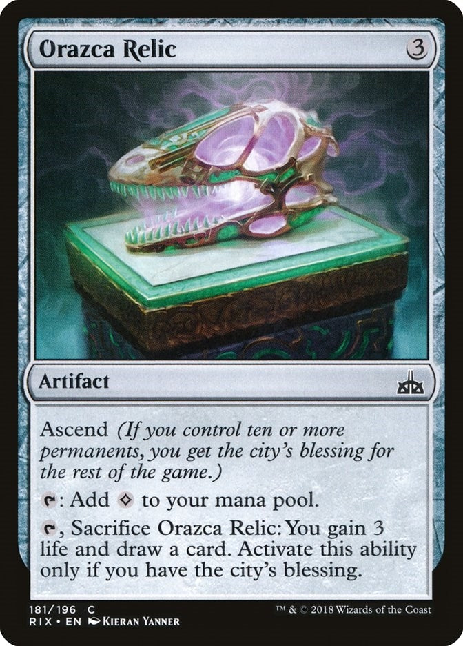 Orazca Relic (181) [RIX]