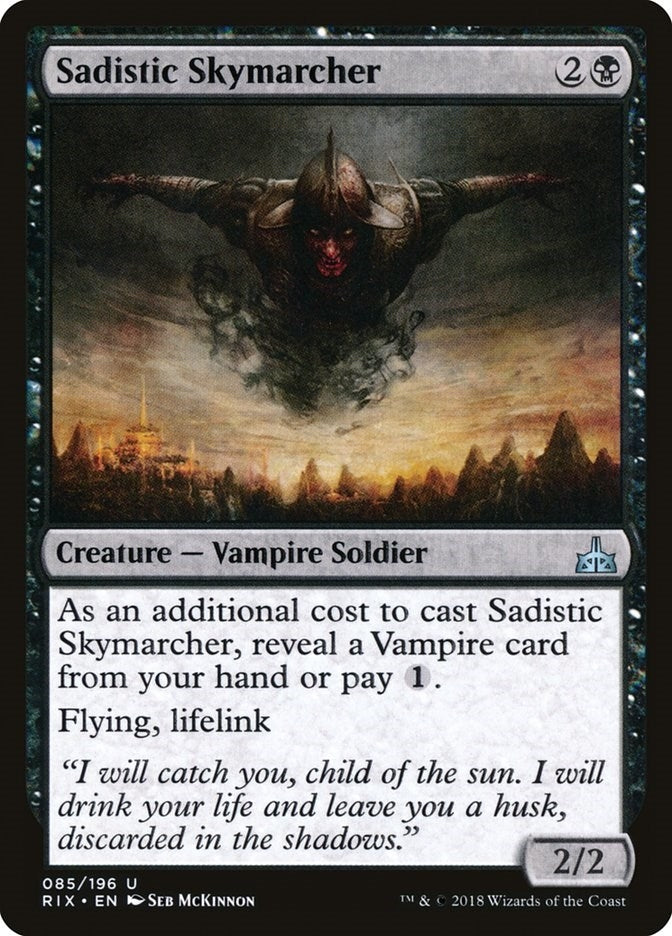 Sadistic Skymarcher (85) [RIX]