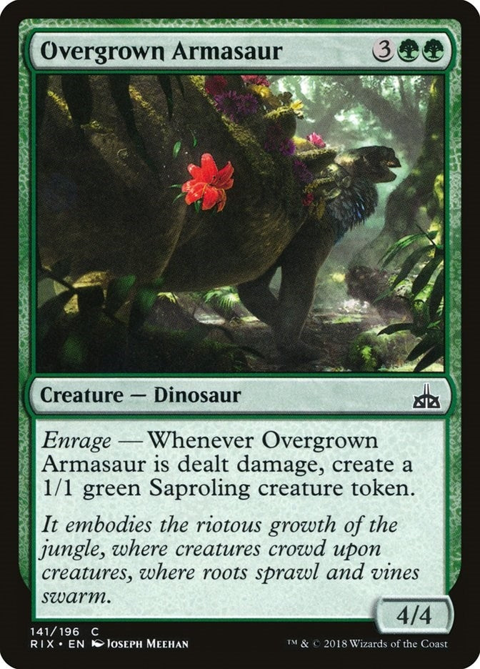 Overgrown Armasaur (141) [RIX]