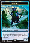 Merfolk // Treasure Double-Sided Token [Friday Night Magic 2018]