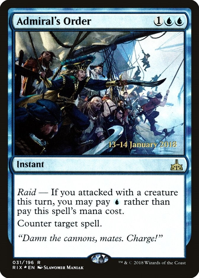 Admirals Order (31) [PRE]