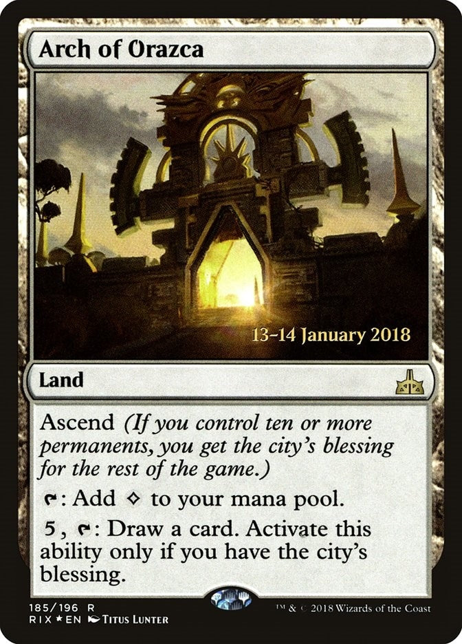Arch of Orazca (185) [PRE]