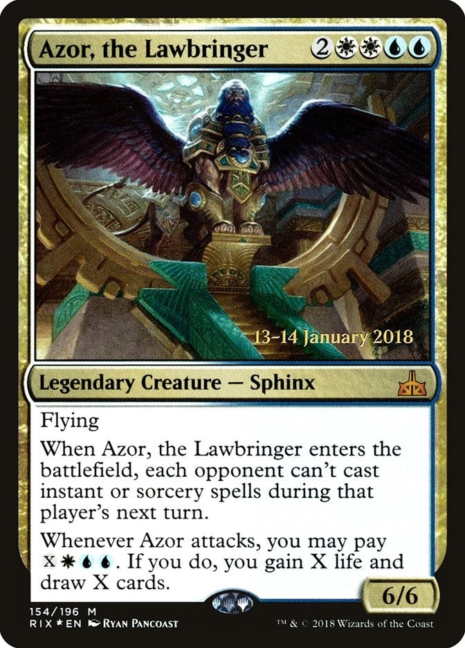 Azor the Lawbringer (154) [PRE]