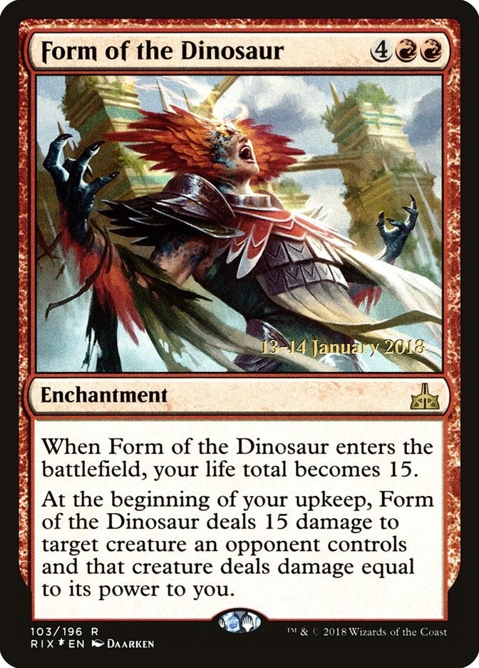 Form of the Dinosaur (103) [PRE]