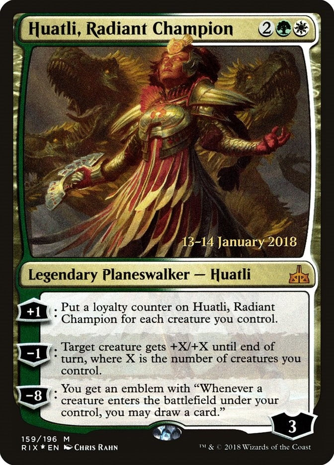 Huatli Radiant Champion (159) [PRE]