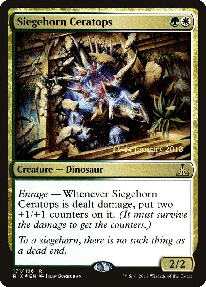 Siegehorn Ceratops (171) [PRE]