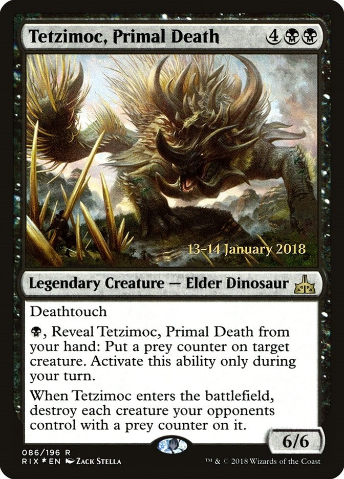 Tetzimoc Primal Death (86) [PRE]