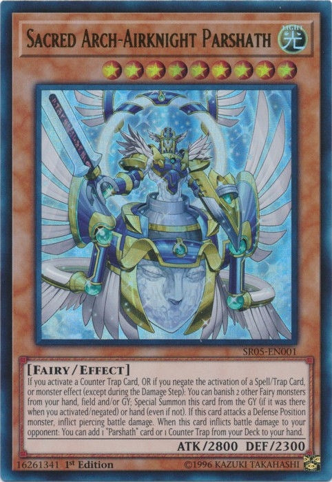 Sacred Arch Airknight Parshath (SR05-EN001) [SDWL]