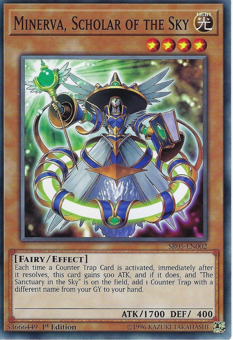 Minerva Scholar of the Sky (SR05-EN002) [SDWL]