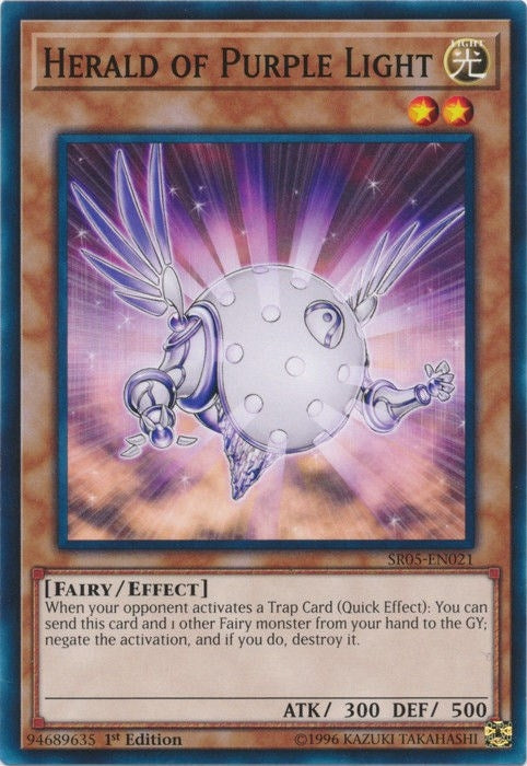 Herald of Purple Light (SR05-EN021) [SDWL]