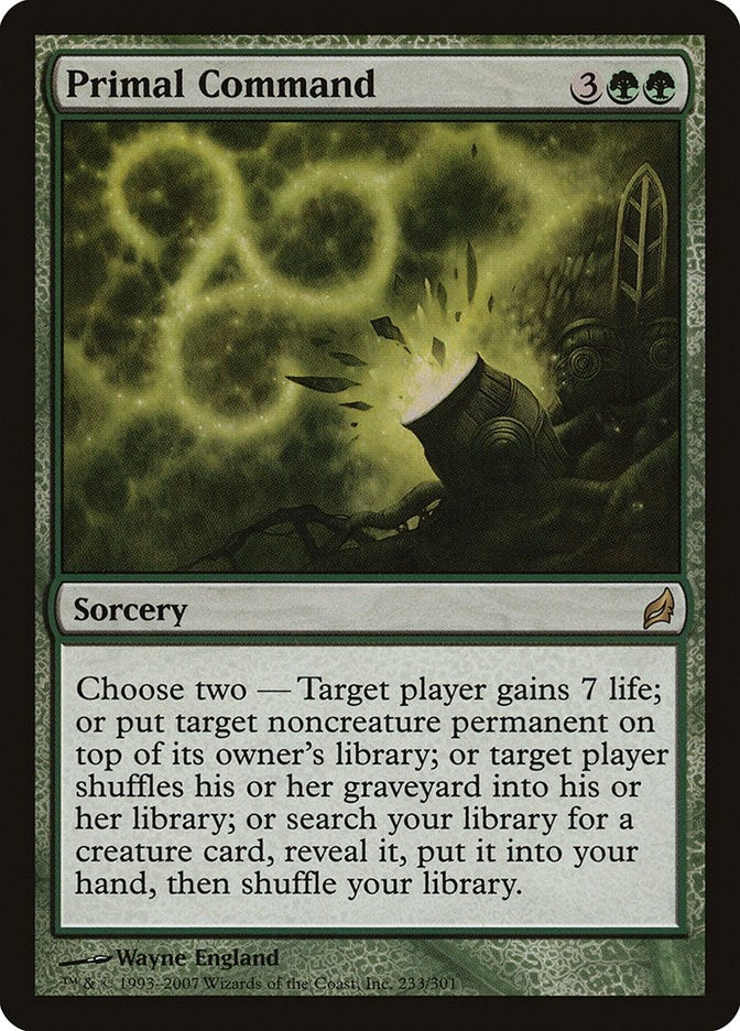 Primal Command (233) [LRW]