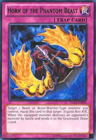 Horn of the Phantom Beast Green (DL15-EN020)