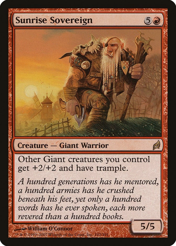 Sunrise Sovereign (192) [LRW]