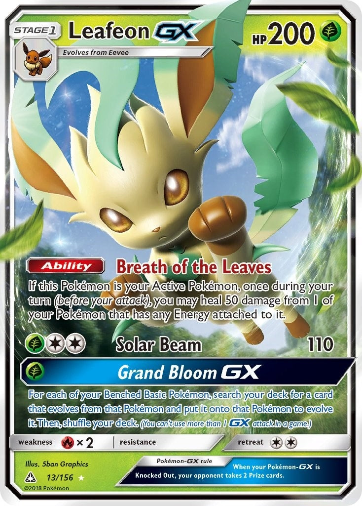 Leafeon GX (13/156) [SM05]