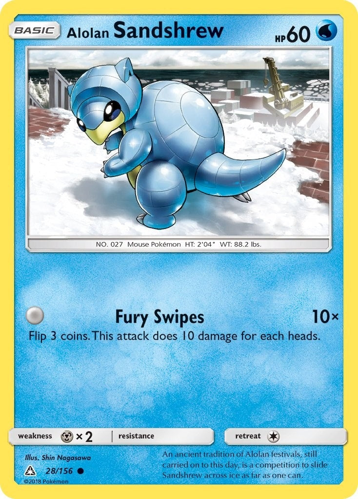 Alolan Sandshrew (28/156) [SM05]