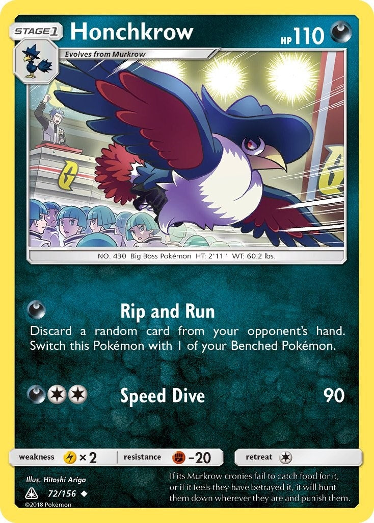 Honchkrow (72/156) [SM05]