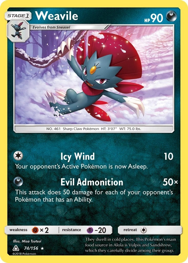 Weavile (74/156) [SM05]
