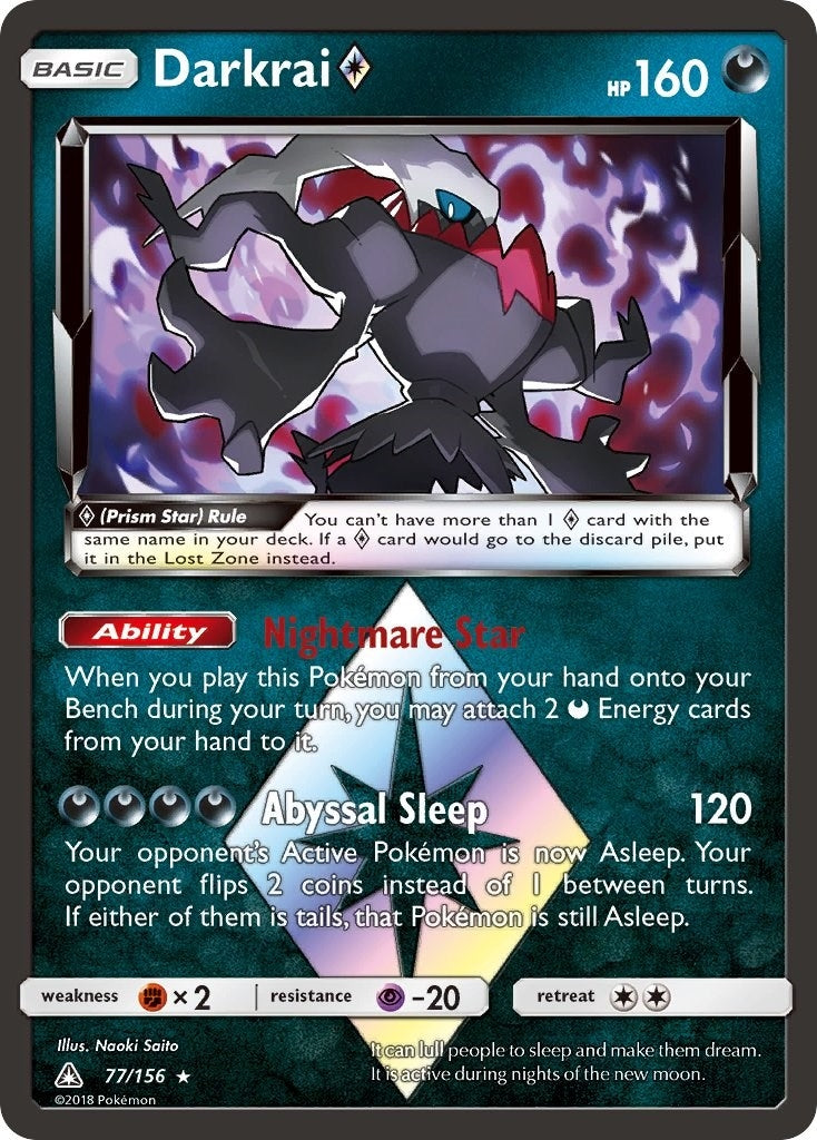 Darkrai Prism Star (77/156) [SM05]