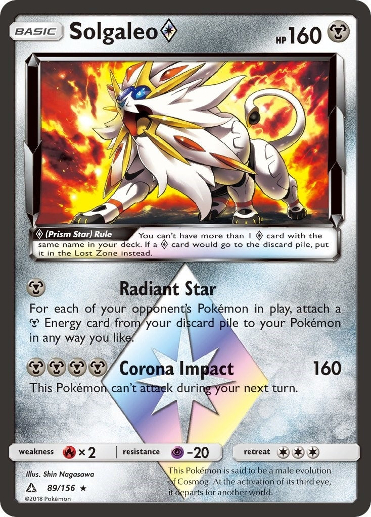 Solgaleo Prism Star (89/156) [SM05]