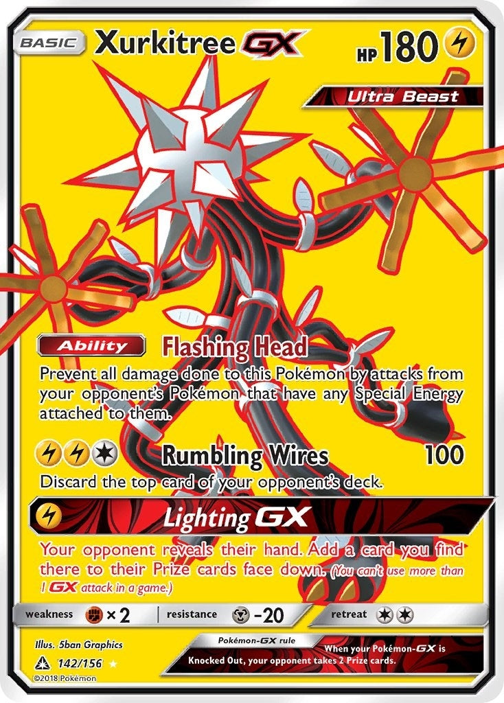 Xurkitree GX Full Art (142/156) [SM05]