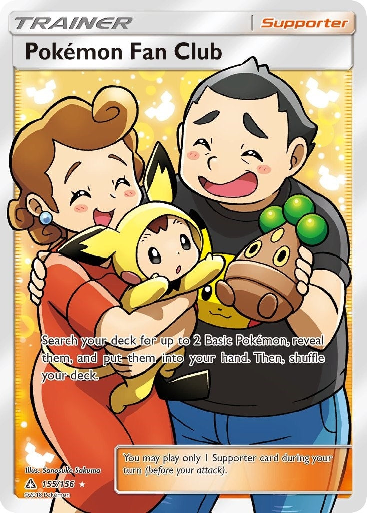 Pokemon Fan Club Full Art (155/156) [SM05]