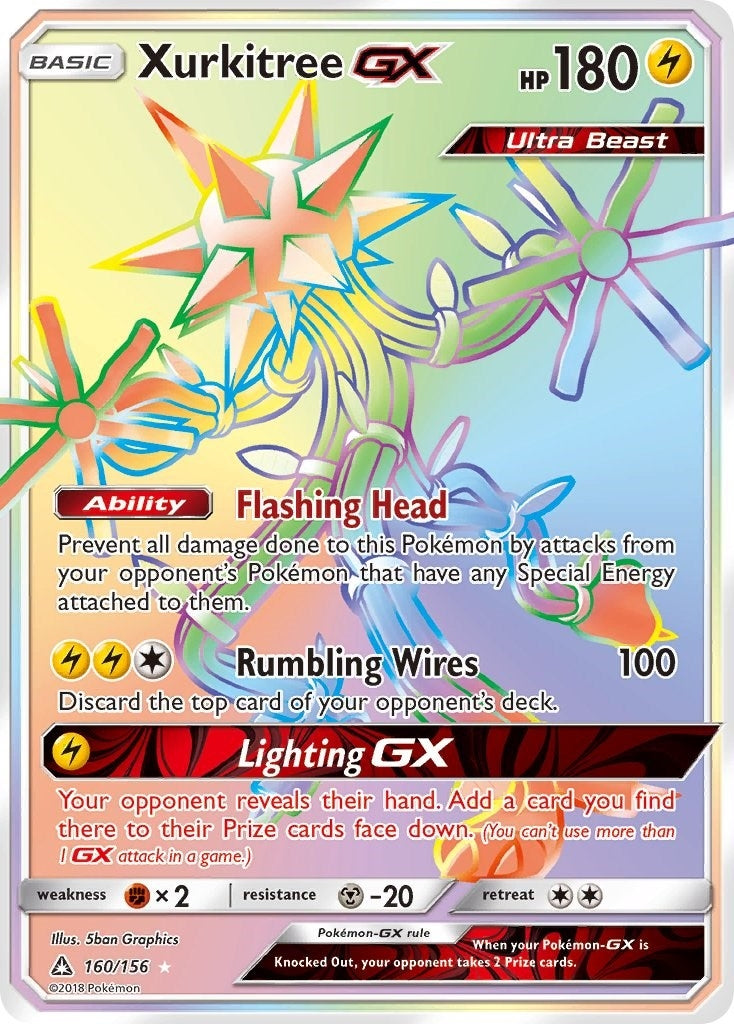 Xurkitree GX Secret Rare (160/156) [SM05]