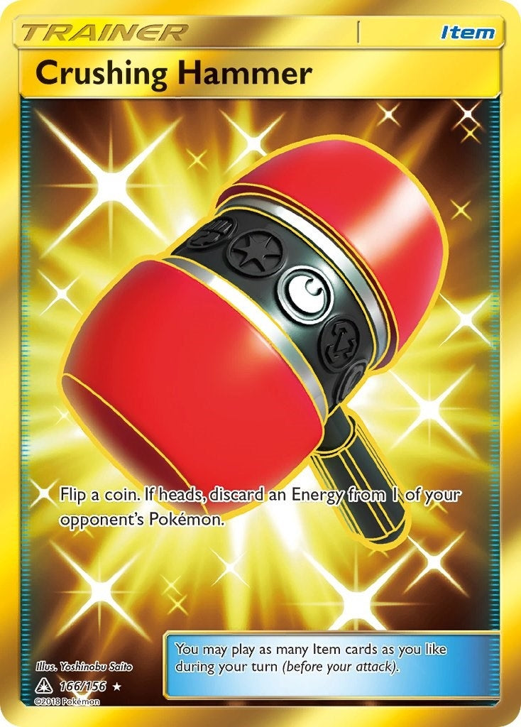 Crushing Hammer Secret Rare (166/156) [SM05]